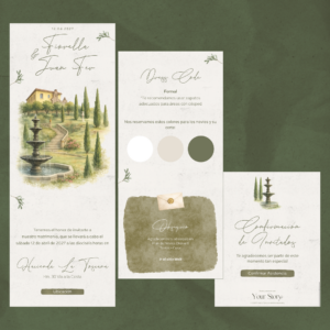 Evergreen Wedding Website